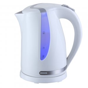 Megachef MGKTL-1743 1.7lt. Plastic Electric Tea Kettle- White