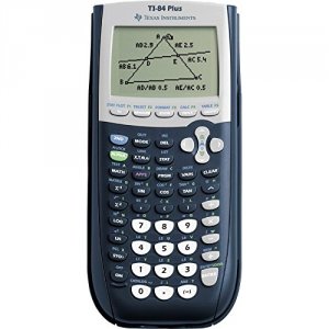 Texas TI-84PLUS Ti-84 Plus Graphing Calculator - Clock, Date, Battery 