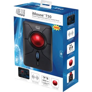 Adesso IMOUSE T50 Mouse Imouse T50 2.4ghz Wireless Ergonomic Programab