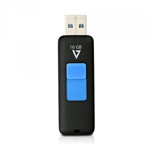 V7 VF316GAR-BLK-3N 16gb Flash Drive Usb 3.0 Black