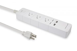 Dpi AWPS248W Smart Power Strip 2 Usb Ports