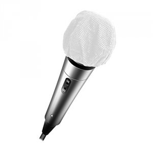 Hamiltonbuhl X19MMCWHG Cotton Mic Covers Wht 100