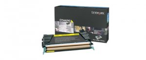 Original Lexmark C734A2YG C73xx73x Yellow Toner Cartridge 6k