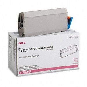 Original Okidata 41963002 Toner, , Type C4, Magenta, 10,000 Pg Yield