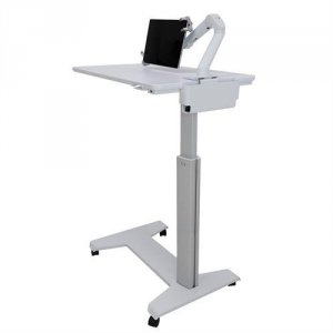 Ergotron 24-600-F13 Styleview Patient Etable With Tablet Arm, Maple. S