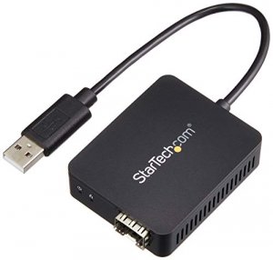 Startech US100A20SFP Accessory  Usb 2.0 To Fiber Optic Converter Open 