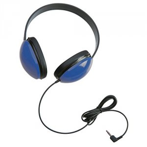 Califone 9X9439 Childrens Stereo Blue Headphone Lightweight - Stereo -