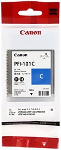 Original Canon CNM0884B001 Pfi-101c Ink Tank 130ml