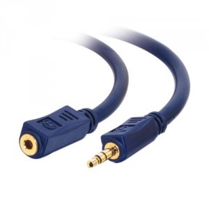 C2g 40606 1.5ft Velocityandtrade; 3.5mm Mf Stereo Audio Extension Cabl