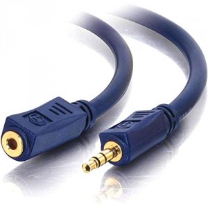 C2g 40606 1.5ft Velocityandtrade; 3.5mm Mf Stereo Audio Extension Cabl