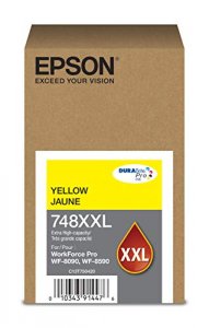 Original Epson T748XXL420 T748 Yellow Ink Cartridge