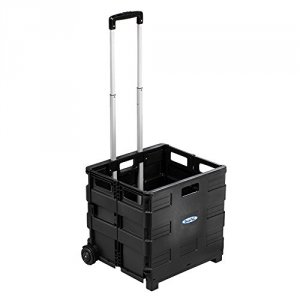 Hamiltonbuhl EZCRATE Crate With Extendable Handle