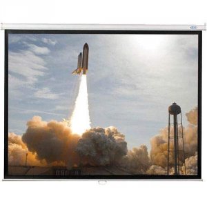 Hamiltonbuhl WS-W4580 92inch Diag. (45x80) Manual Projector Screen, Hd