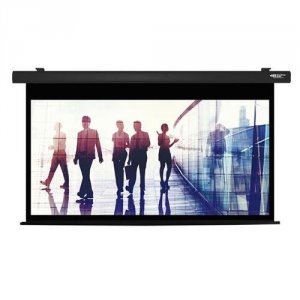 Hamiltonbuhl HBS4580BK 92 Diagonal. Electric Projector Screen Black