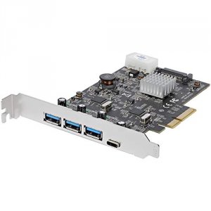 Startech PEXUS313AC2V Accessories  4port Usb3.1 Pci Express Card 3xusb