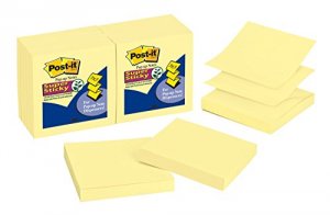 3m MMM R33012SSCY Post-itreg; Super Sticky Pop-up Notes - 1080 - 3 X 3