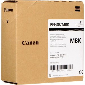 Original Canon 9810B001 Pfi-307mbk Matte Black Ink Cartridge 330 Ml Aa