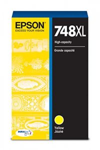 Original Epson T748XL420 T748 Yellow Ink Cartridge