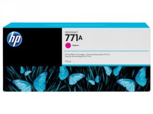 Original Hp HEWB6Y17A No 771 Magenta Cartridge Designjet 775ml