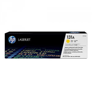 Original Hp CF212A Hp 131a () Toner Cartridge - Single Pack - Laser - 