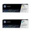 Original Hp CF212A Hp 131a () Toner Cartridge - Single Pack - Laser - 