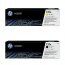 Original Hp CF212A Hp 131a () Toner Cartridge - Single Pack - Laser - 