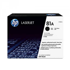 Original Hp CF281A Hp 81a () Laser Toner Cartridge - Single Pack - Bla