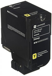 Original Lexmark 74C0H40 Cs725 Yellow High Yield Toner Cartridge