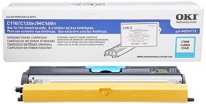 Original Okidata 44250711 Oki Cyan Toner For Mc160 Mfp, C110, C130n - 