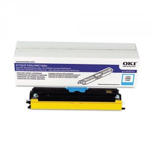 Original Okidata 44250711 Oki Cyan Toner For Mc160 Mfp, C110, C130n - 