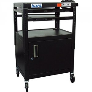 Hamiltonbuhl CABT4226E-5 Adj Cart W Cabinet 2 Pull-out