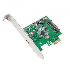 Syba SD-PEX20186 Controller Card Sd-pex20186 1port Usb 3.1 Type-c Pci-