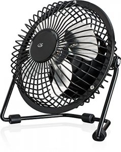 Dpi AU25B Personal Desktop Fan Black