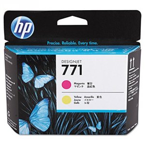 Hp HEWCE018A No 771 Magenta  Yellow Designjet Printhead