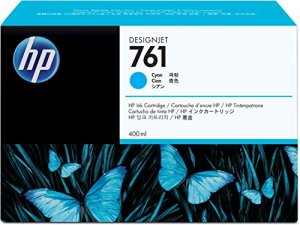 Original Hp HEWCM994A Hp 761 400 Ml Cyan Designjet Ink Cartrid