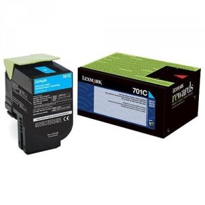 Original Lexmark 70C00CG 70x Cyan Toner Cartridge For