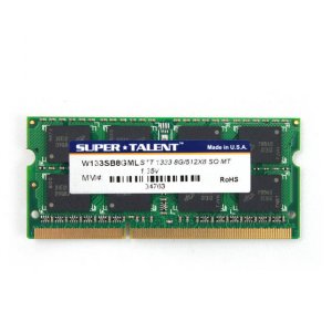 Super W133SB8GML(SZ) Ddr3-1333 Sodimm 8gb512x8 Cl9 Micron Chip Noteboo