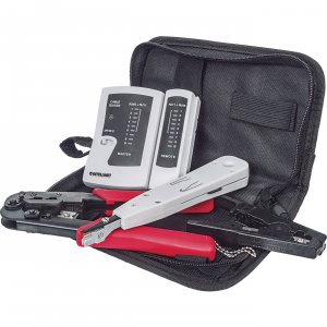 Intellinet 780070 4-piece Tool Kit, Contains Lan Tester, Lsa Punch Dow