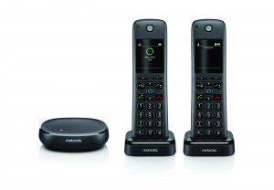 Motorola MOTO-AXH02 Alexa Integrated Cordless- 2hs