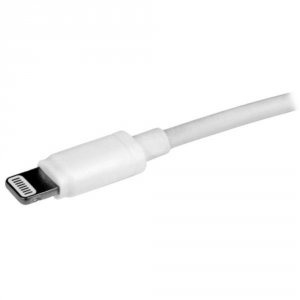 Startech YB0871 .com Dual Port Car Charger With Apple 8-pin Lightning 