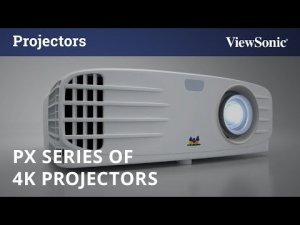 Viewsonic PX727-4K 4k Ultra Hd Projector For Home Entertainment, Hdr C