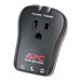 Apc P1T Apc(r)  1-outlet Travel Surge Protector With Telephone Protect