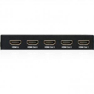 Iogear GHSP8424 4k Ultra Hd 4-port Splitter With Hdmi