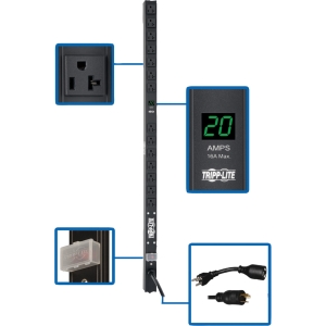 Tripp PDUMV20-36 Pdu Metered 120v 20a 5-1520r 14 Outlet L5-20p 36in He