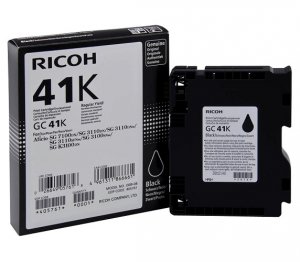 Original Ricoh 405761 Gc41k Black Ink Tank