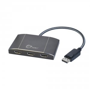 Siig CE-DP0C12-S1 Accessory Ce-dp0c12-s1 Displayport 1.2 To 3-port Hdm