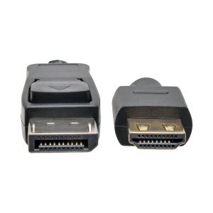 Tripp P582020HDV2A Displayport To Hdmi Adapter Cable With Gripping Hdm