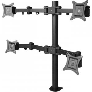 Siig CE-MT0S12-S1 Accessory Ce-mt0s12-s1 Articulating Quad Mount Monit