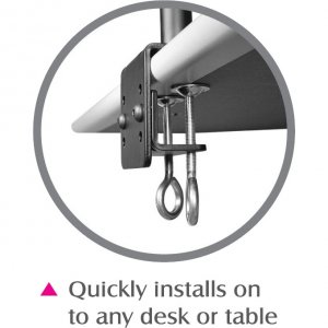 Siig CE-MT0S12-S1 Accessory Ce-mt0s12-s1 Articulating Quad Mount Monit