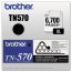 Original Brother TN570 Tn-570 Toner Cartridge - Laser - 6700 Pages - B